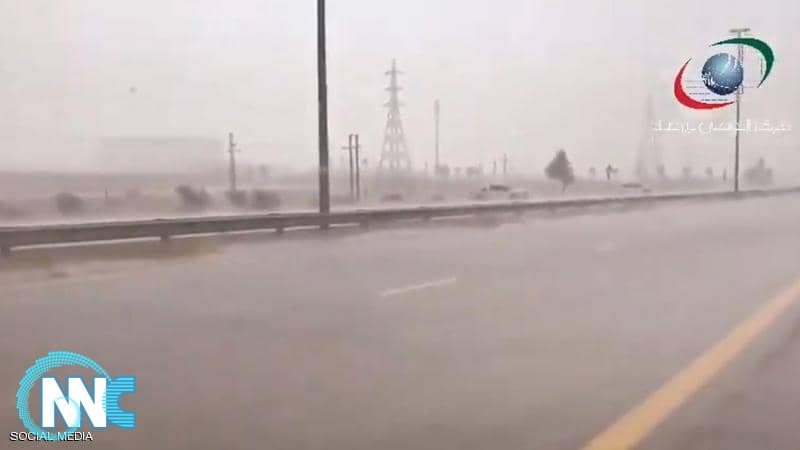 الإمارات.. أمطار غزيرة وبرَد في عز الصيف