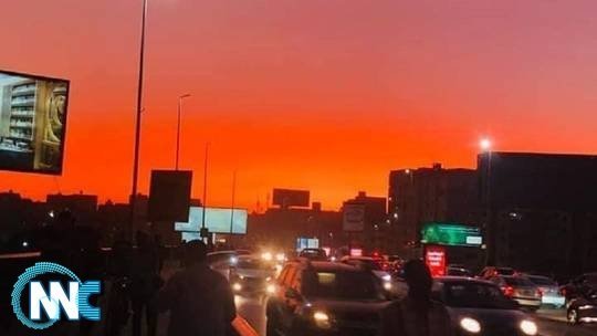 تغير لون السماء في مصر للأحمر..والأرصاد الجوية تكشف السبب