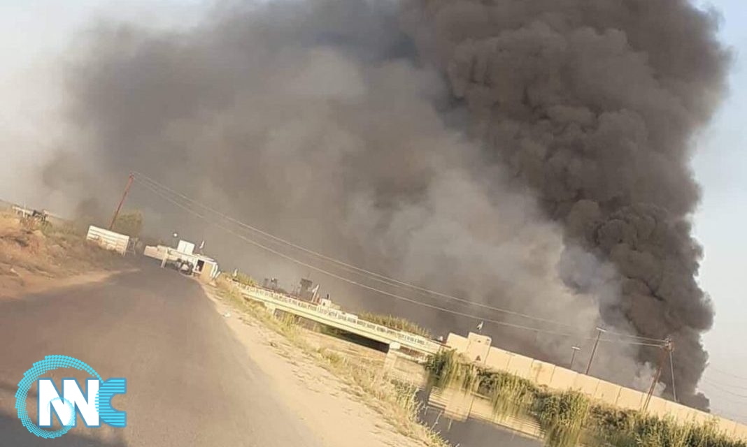 استهداف قاعدة بلد الجوية في صلاح الدين بعدد من قذائف الهاون