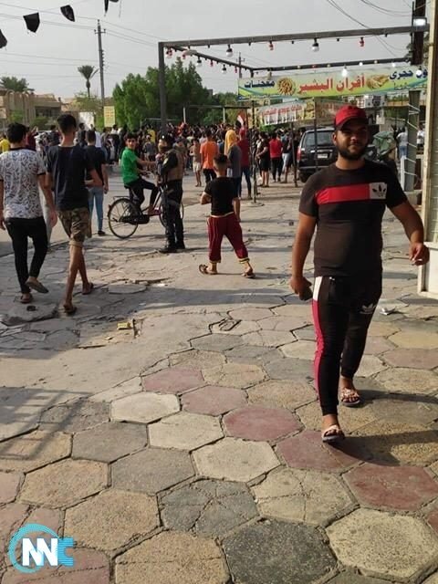 اغلاق منطقة حي العامل  وانطلاق تظاهرة