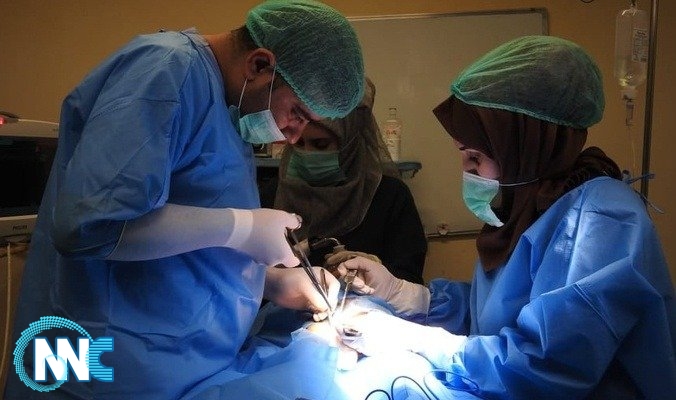 إجراء عملية نادرة ومعقدة لمريضة في 28 من العمر بمستشفى الحسين التعليمي في ذي قار