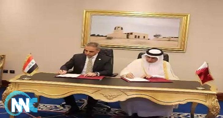 العراق وقطر يوقعان اتفاقية توأمة وتعاون قضائي في الدوحة