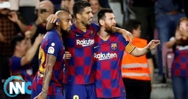 برشلونة يعود بفوز صعب من سوسيداد