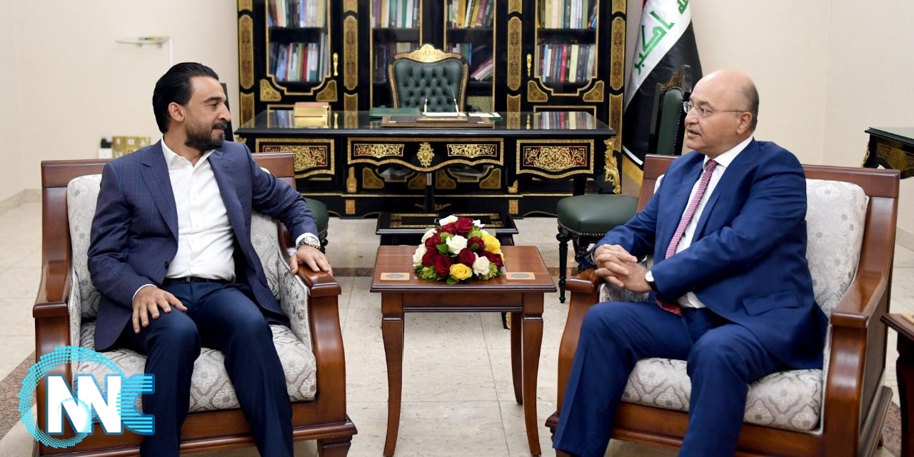 صالح  والحلبوسي يؤكدان ضرورة بذل الجهود للإسراع بتشكيل حكومة جديدة تلبي آمال العراقيين