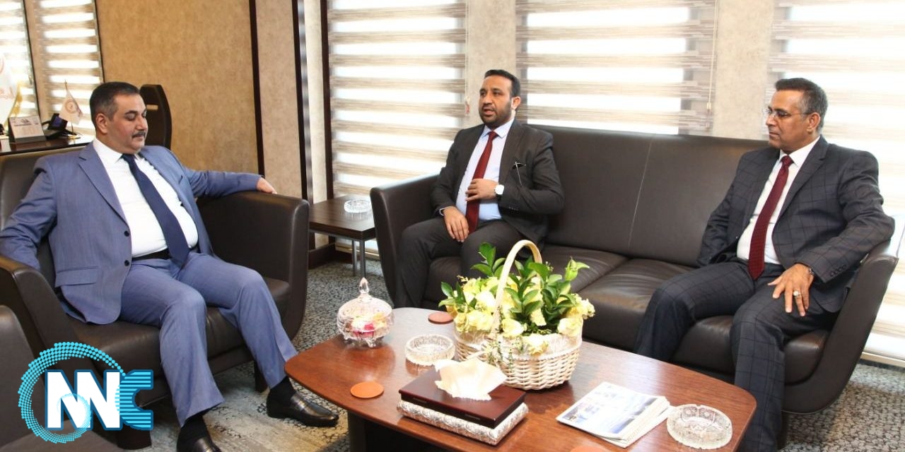 The Chairman of the Board of Trustees of the Network meets the new Governor of the Central Bank of Iraq