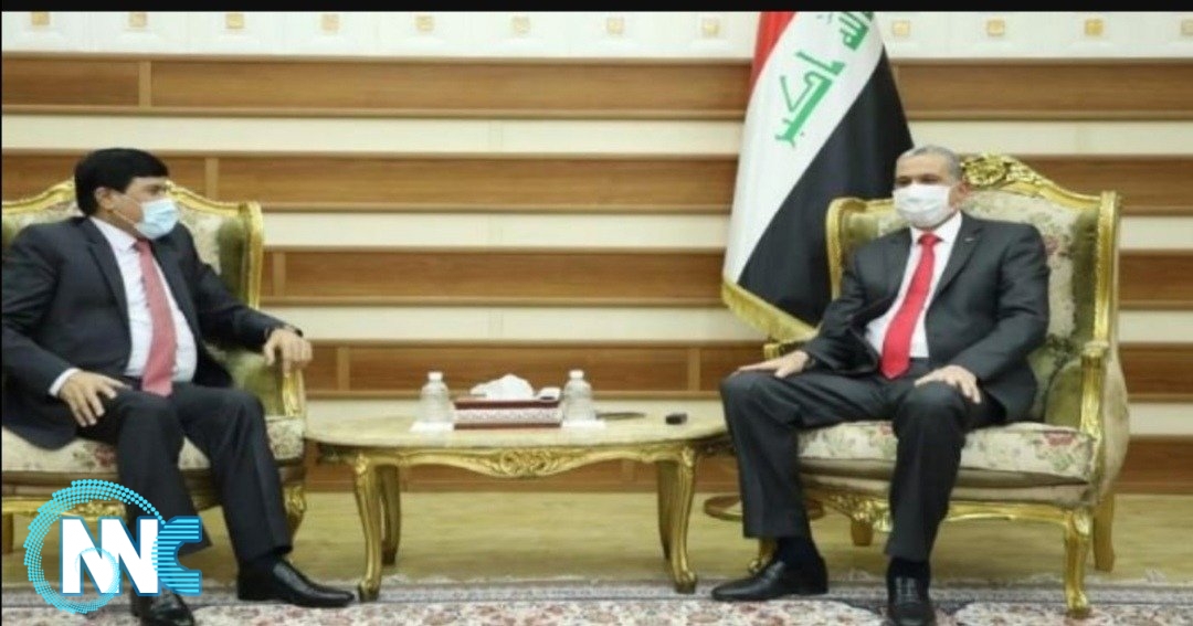 الغانمي يبحث مع سفير دمشق الملف الأمني بين العراق وسوريا
