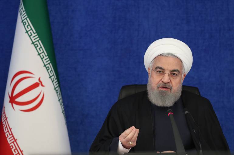 روحاني يقترح حلولاً لأزمة بلاده