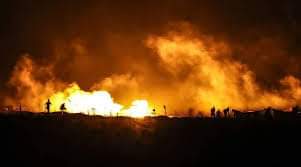 إخماد حريق في غابة كنعان بديالى التهم 20 ألف متر مربع