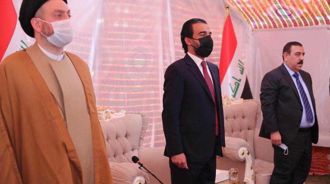 الحلبوسي خلال استقباله عمار الحكيم في الأنبار: العراقيون جميعا أصيبوا ببلاء الإرهاب