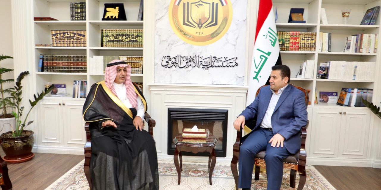 الأعرجي يبحث مع السفير السعودي تعزيز العلاقات الأخوية بين البلدين