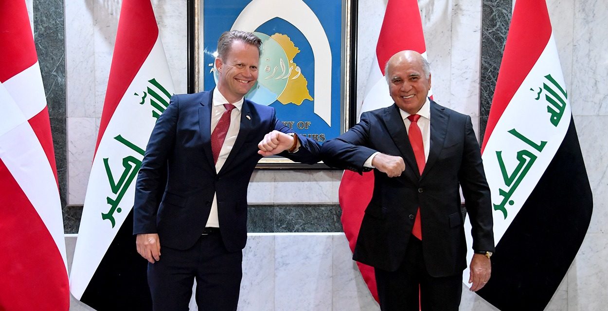 وزير الخارجية يدعو الدنمارك الى الاستثمار في العراق