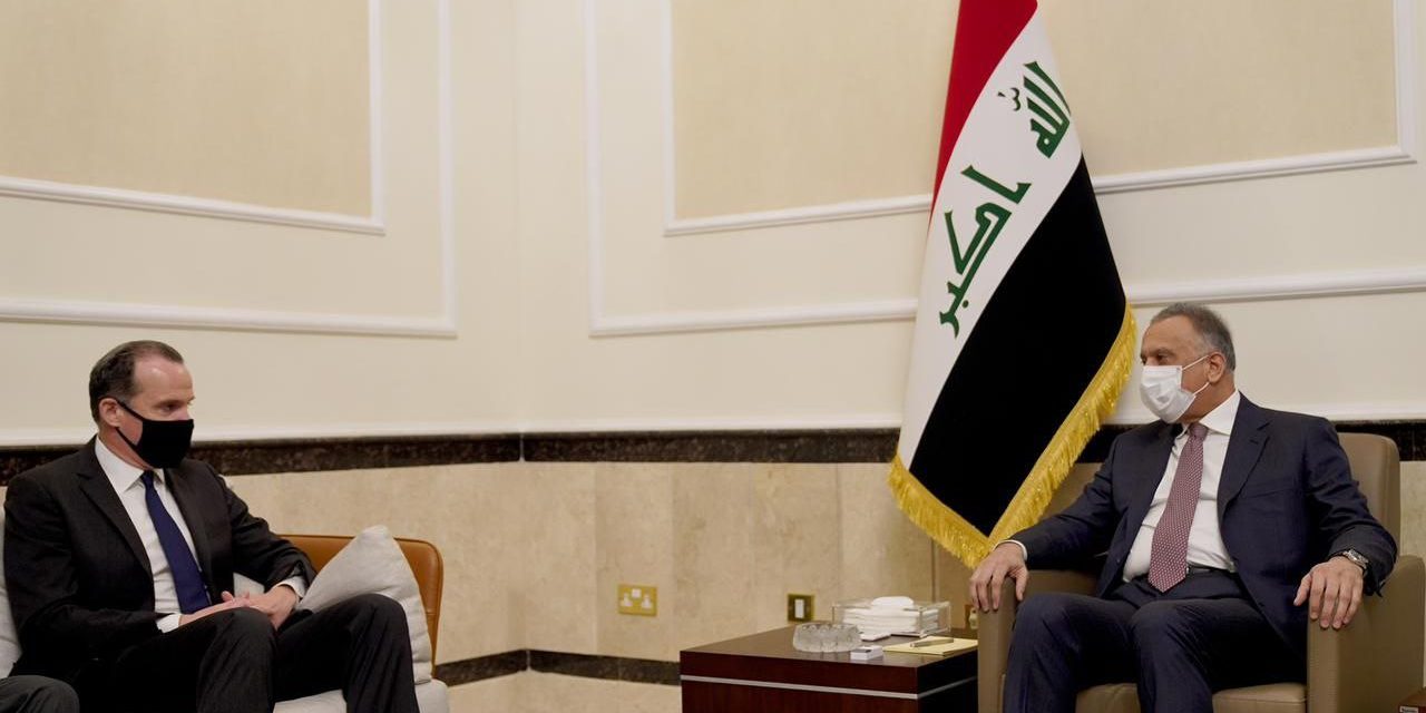 Al-Kazemi discusses with a delegation from the US government the next round to withdraw its forces from Iraq