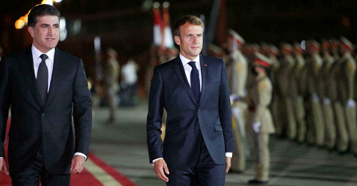 ماكرون: فرنسا ستواصل دعم العراق بمجال محاربة الإرهاب