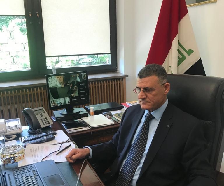 العراق يناقش مع رئيس ليتوانيا قضية المهاجرين ويدعوه لزيارة بغداد