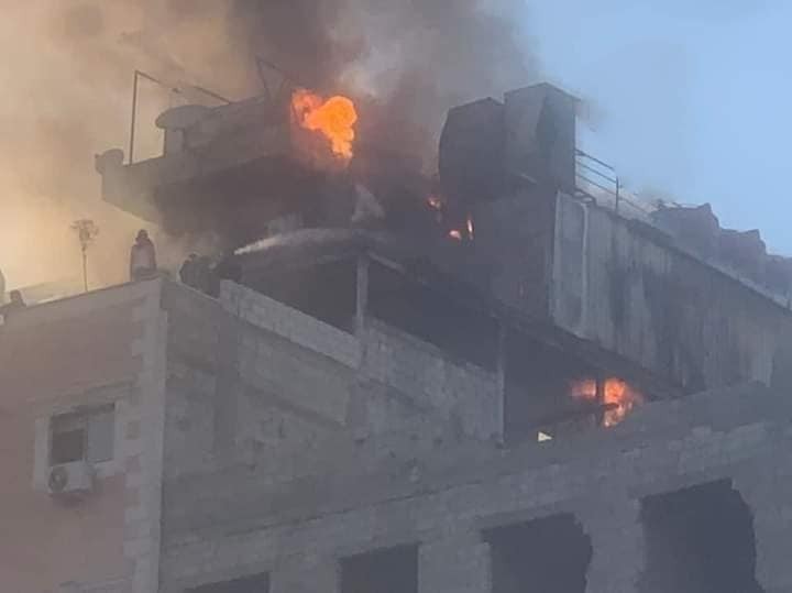 سوريا..مصرع شخص وإصابة 9 آخرين بحريق في مدينة السيدة زينب