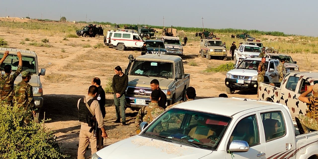 بالصور… انطلاق عملية أمنية واسعة في محافظتين لملاحقة “داعش”