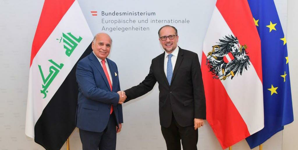 العراق يدعو النمسا لإعادة فتح سفارتها في بغداد