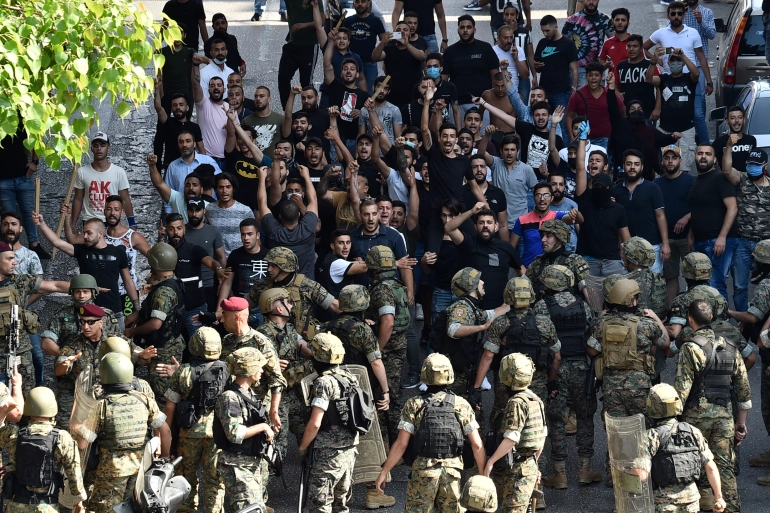 الجيش اللبناني يعلق على أحداث الطيونة: سنطلق النار